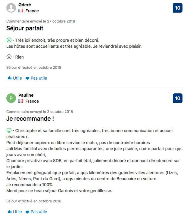 Mas Guiraud, Le Coquet Beaucaire (Gard) Exterior foto